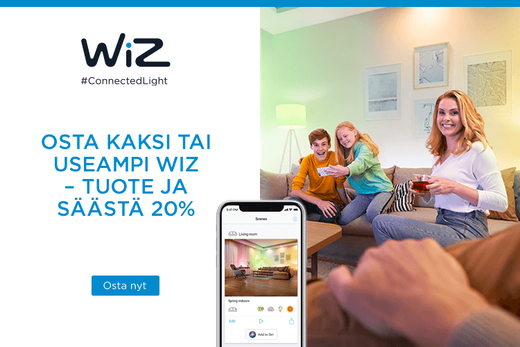 Osta vähintään 2 kpl Wiz-älytuotetta ja saat -20%
