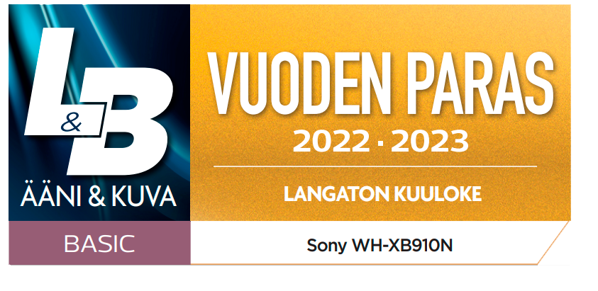 Sonyn langattomat WH-XB910N-vastamelukuulokkeet eivät ole vain hyvät ja järkevän hintaiset. Ne ovat LOISTAVAT!