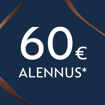 *Saat 40 €:n alennuksen ostaessasi Nespresso Vertuo POP -kahvikoneen, 60 €:n alennuksen ostaessasi Nespresso Vertuo Next tai Nespresso Vertuo Plus -kahvikoneen, tai 80 €:n alennuksen ostaessasi Nespresso Vertuo Lattissima tai Nespresso Vertuo Creatista -kahvikoneen 7.12.2023-7.1.2024 välisenä aikana.