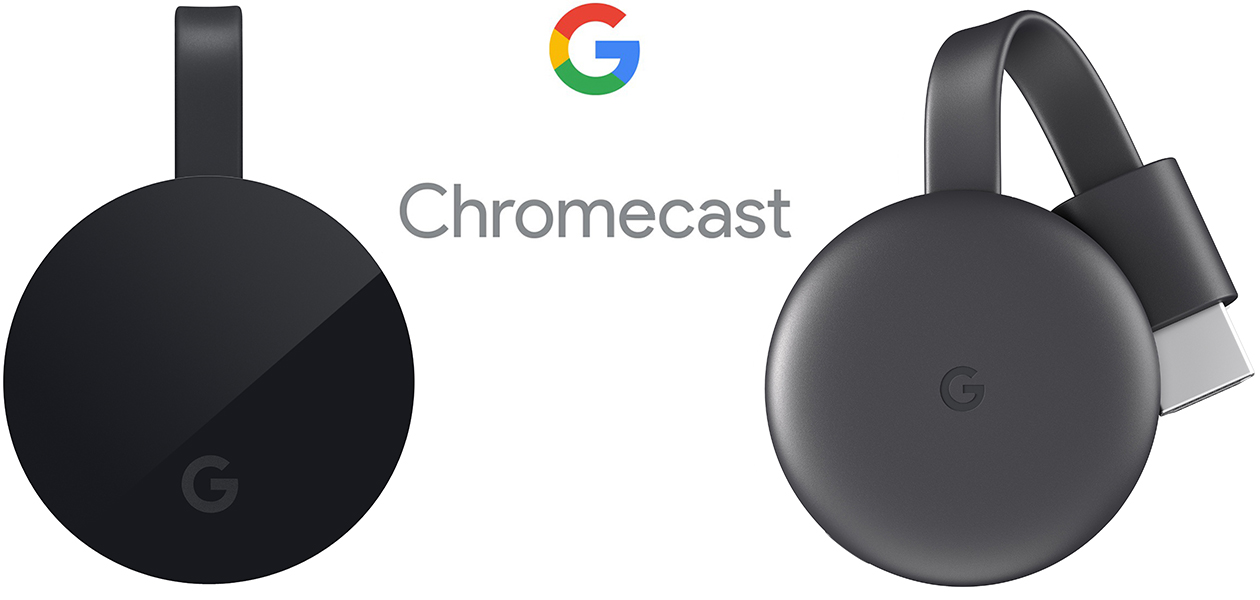 Chromecast Ultra og Chromecast 3