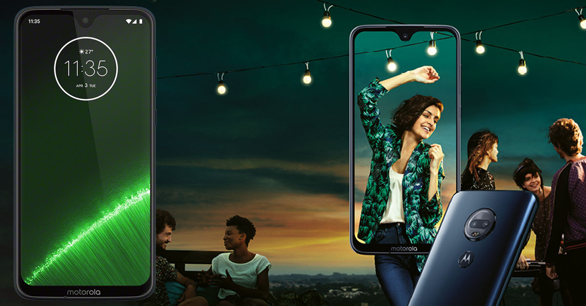 Moto G7 - luotu siihen mikä on tärkeää Moto G7 -älypuhelimet