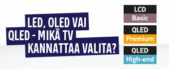 Löydä sinulle sopiva televisio