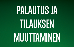 Palautus ja tilauksen muutos Palautus ja tilauksen muutos
