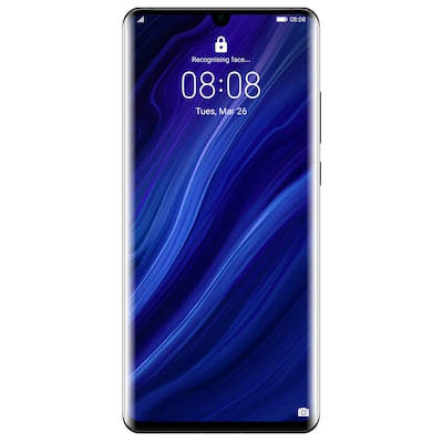 Huawei P30 Pro -puhelimen etupuoli Huawei P30 Pro -puhelimen etupuoli.