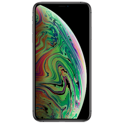 iPhone Xs Max -puhelimen etupuoli iPhone Xs Max -puhelimen etupuoli.