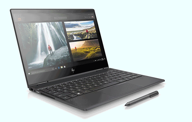 HP Envy x360 –Työskentele fiksummin HP Envy x360 -kannettava eri asennoissa.
