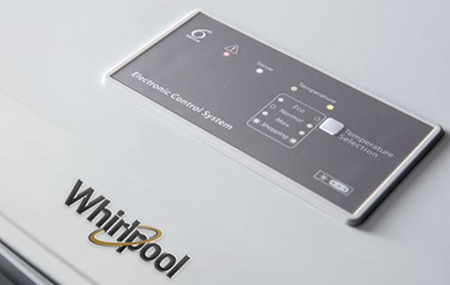 6TH SENSE-sensoritekniikka Whirlpool-pakastimen hallintapaneeli