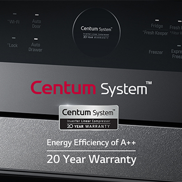 Centum System - 20 vuoden takuu LG Centum System -logo