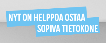 Löydä sopiva kannettava Löydä sopiva kannettava
