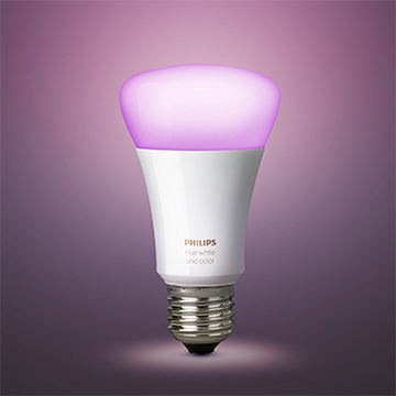 Valkoinen ja värillinen Philips Hue -tunnelmavalo Valkoinen ja värillinen Philips Hue -tunnelmavalo