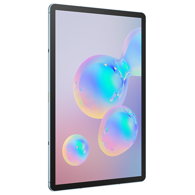 Samsung Galaxy Tab S6 Galaxy Tab S6 kuvattuna oikealta.