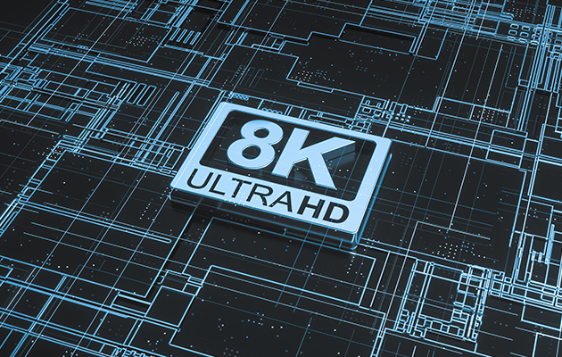 Onko 8K-sisältöä jo tarjolla? 8K-logoer