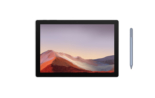 Surface Pro 7 toimii tablettina Surface Pro 7 tablettitilassa