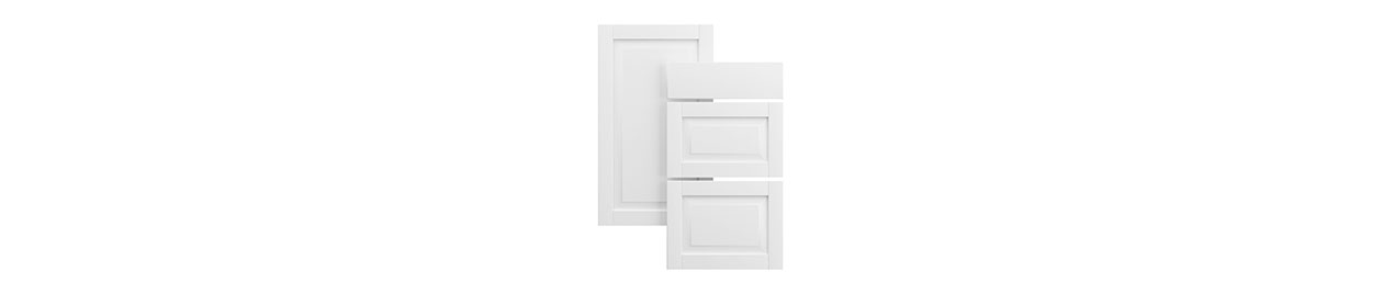 Epoq-keittiökaappi Fasett Classic White -värissä Epoq-keittiökaappi Fasett Classic White -värissä