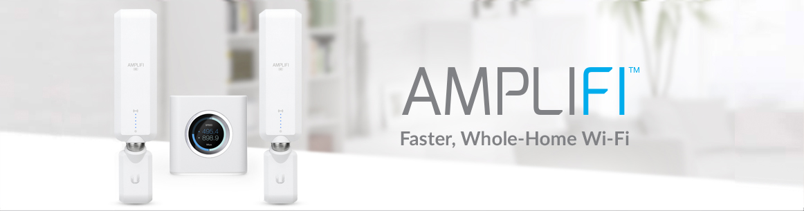 AmpliFi – nopeampi kotiverkko Ubiquiti AmpliFi HD WiFi mesh-verkko
