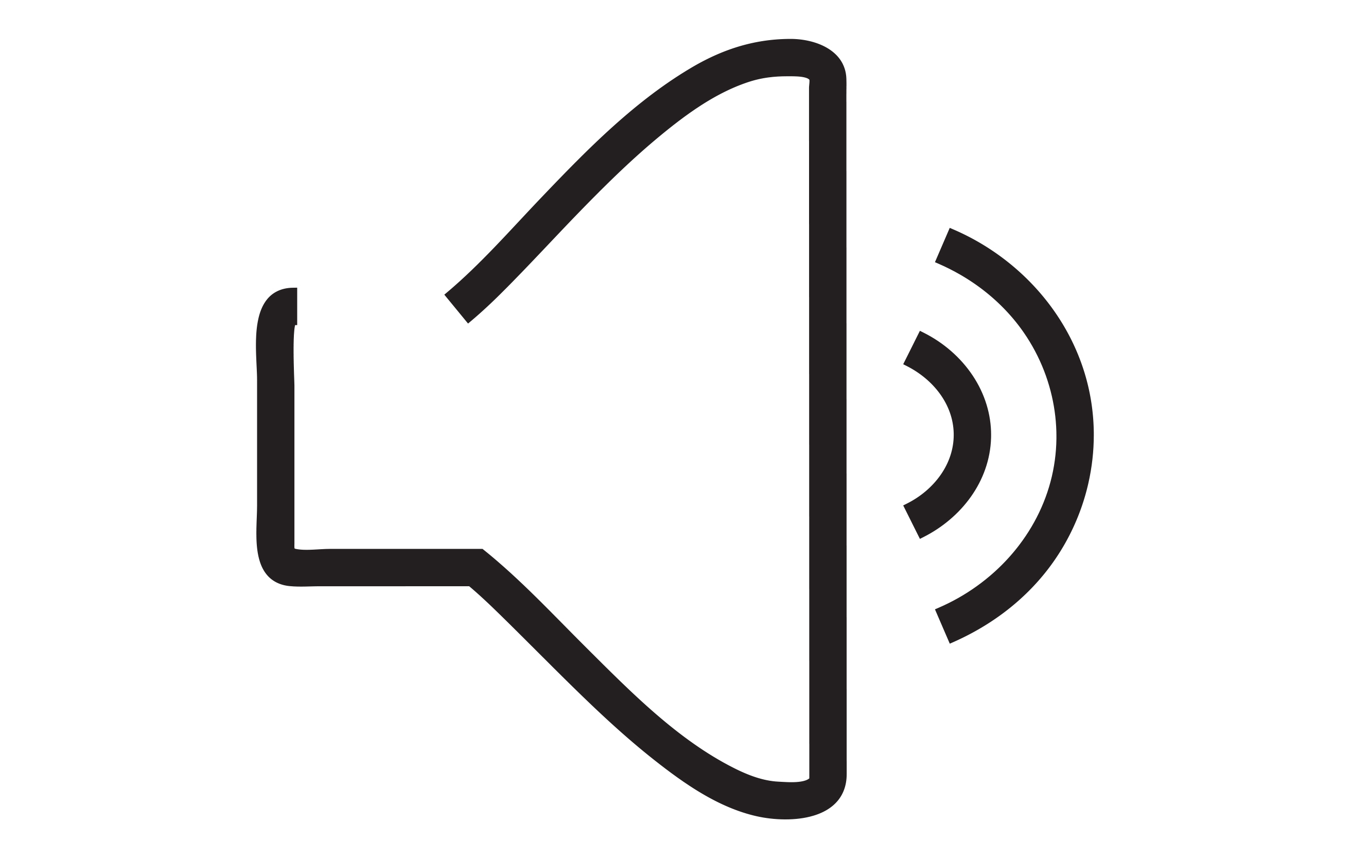 Käytä ARC- ja eARC-portteja äänentoistolaitteille Äänenvoimakkuus-symboli.