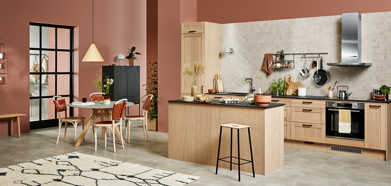 Epoq keittiövinkit - Löydä oma tyylisi? Epoq Shaker Natural Oak -keittiömalli
