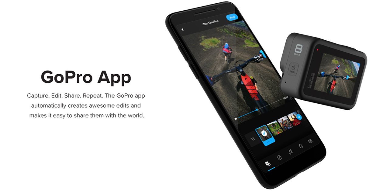 GoPro-sovellus GoPro-sovellus