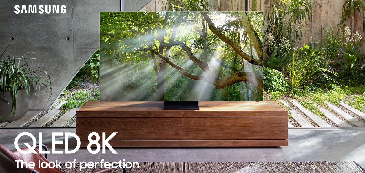 Samsungin uudet QLED 2020 -televisiot tarjoavat kirkkaan kuvan, syvät tumman sävyt ja loistavan kontrastin QLED 8K TV 2020