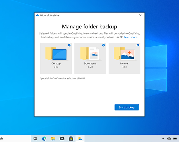 Tietokoneesi tiedostojen varmuuskopiointi on nyt helppoa OneDrive-sovellus