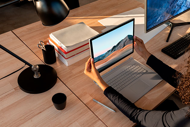 Surface Book 3 on yhtä dynaaminen kuin sinäkin Surface Book 3 on yhtä dynaaminen kuin sinäkin