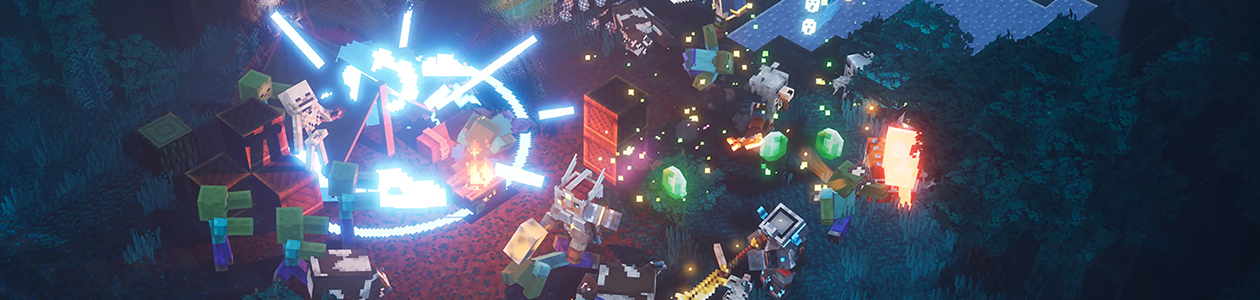 Kohtaa uudet vastustajat Minecraft Dungeons -pelissä Minecraft Dungeons.