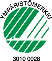 Pohjoismainen ympäristömerkki takaa, että tuote on ympäristöystävällinen Pohjoismainen ympäristömerkki -logo