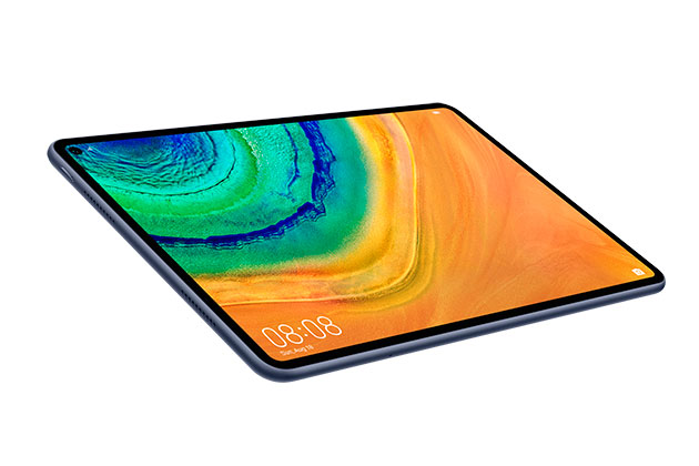 Hillityn tyylikäs muotoilu Huawei MatePad Pro etupuoli