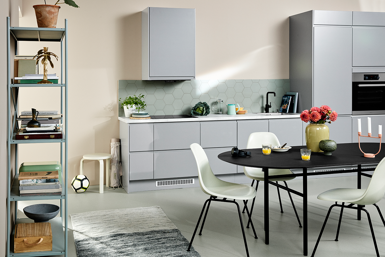Integra Steel Grey -keittiö Integra Steel Grey -keittiö