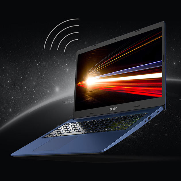 Varmaa langattomuutta Acer Aspire 3 on varustettu WiFi 5:llä