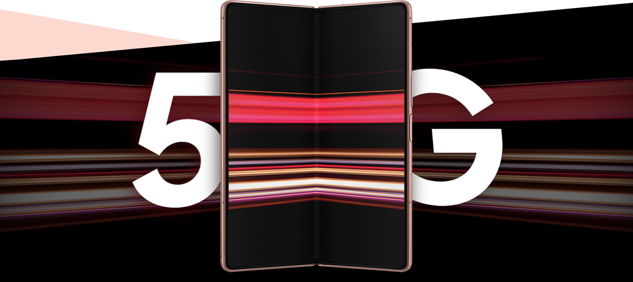 Galaxy Z Fold2:ssa on 5G-valmius Samsung Galaxy Z Fold2 5G