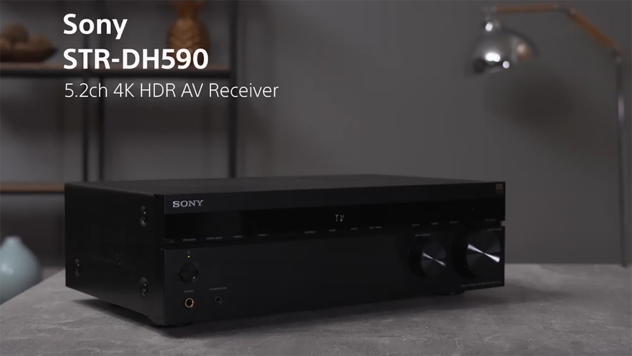 Sony 4K AV-receiver STR-DH590 Sony STR-DH590