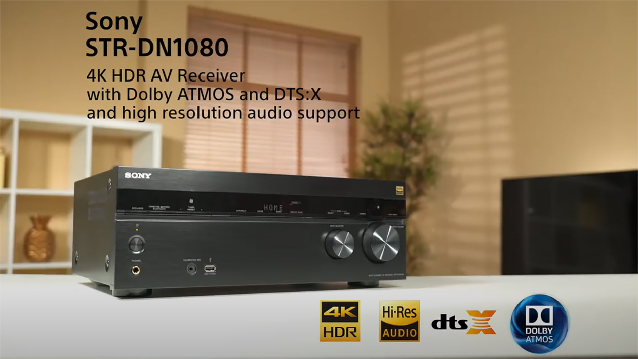 Sony STR-DN1080-viritinvahvistin Sony STR-DN1080 -viritinvahvistin