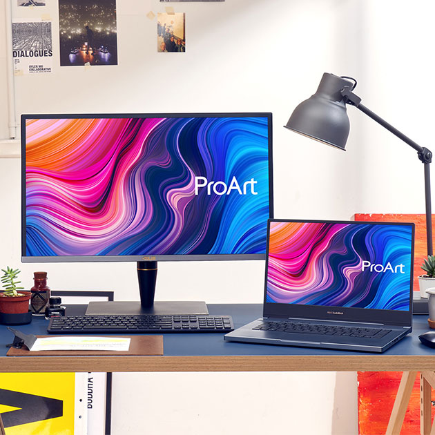 ASUS ProArt -kalibrointitekniikka ASUS ProArt-näyttö