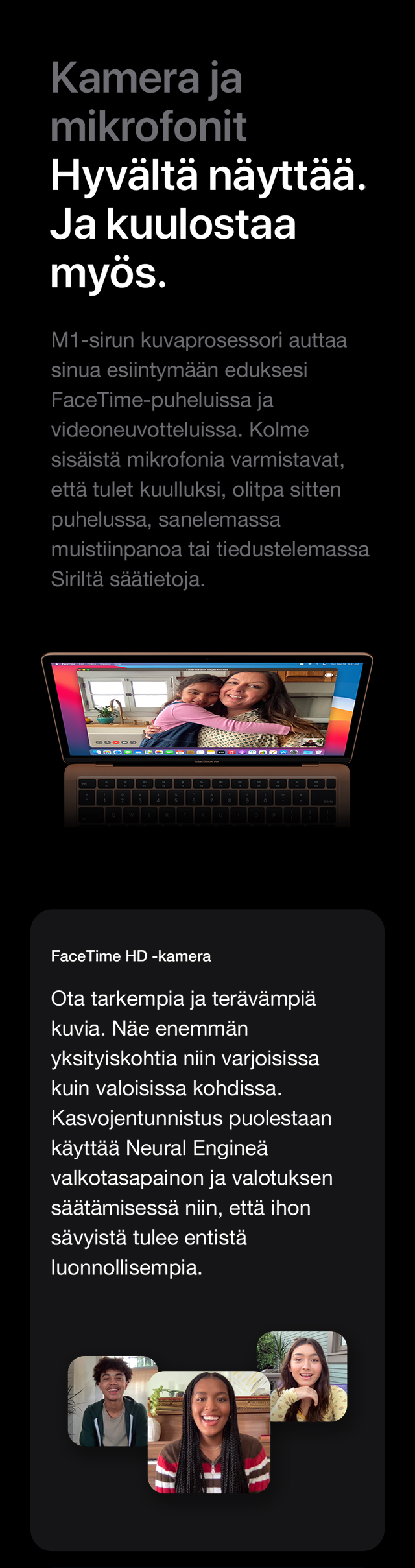 Macbook Air tarjoaa kaiken mitä premium-tason kannettavalta voi odottaa.