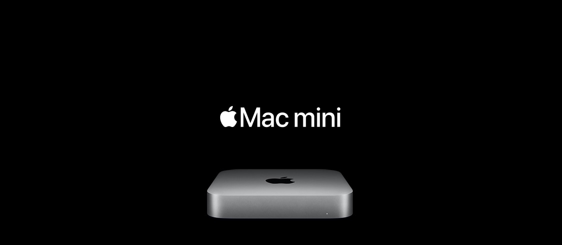 Mac mini tarjoaa kaksi äärimmäisen nopeaa Thunderbolt / USB 4 ‑porttia, kaksi USB‑A-porttia, HDMI 2.0-liitännän, wifi 6 -yhteyden ja Gigabit Ethernet verkkoliitännän.