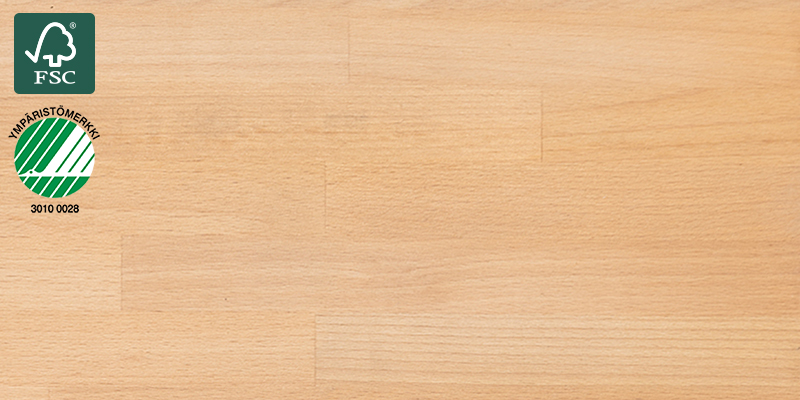 Beech Natural Oiled Massiivipuinen työtaso: Beech Natural Oiled
