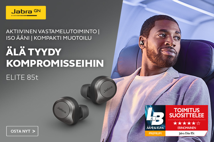 Jabra Elite 85t - täysin langattomat kuulokkeet