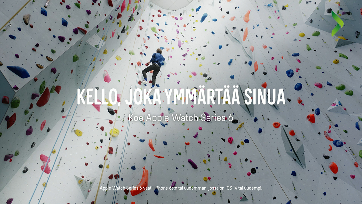 climbing apple watch