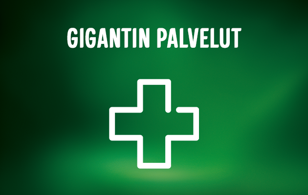 Tarjoamme apua kodinelektroniikan kanssa Gigantin palvelut