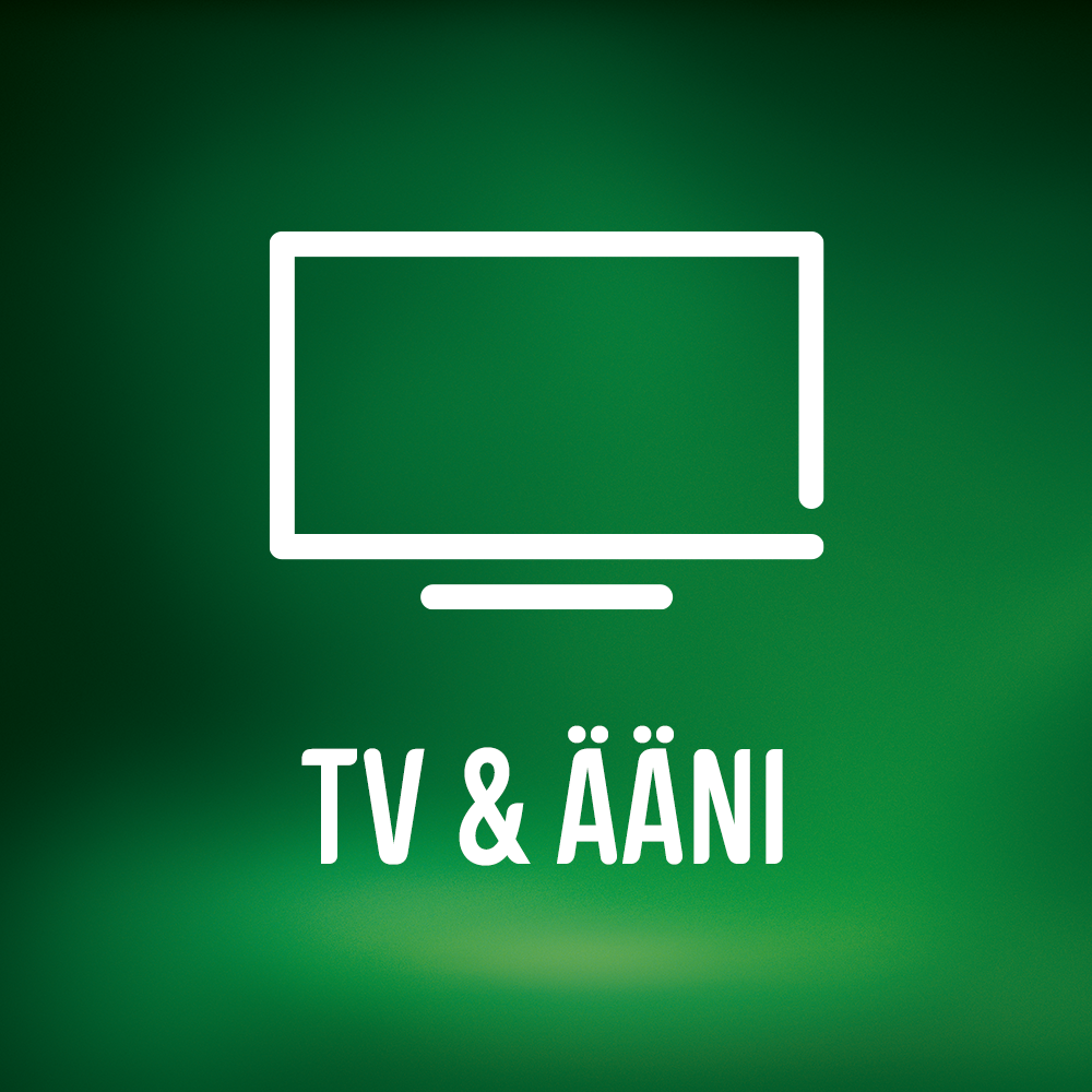 Gigantin palvelut TV- ja äänituotteille