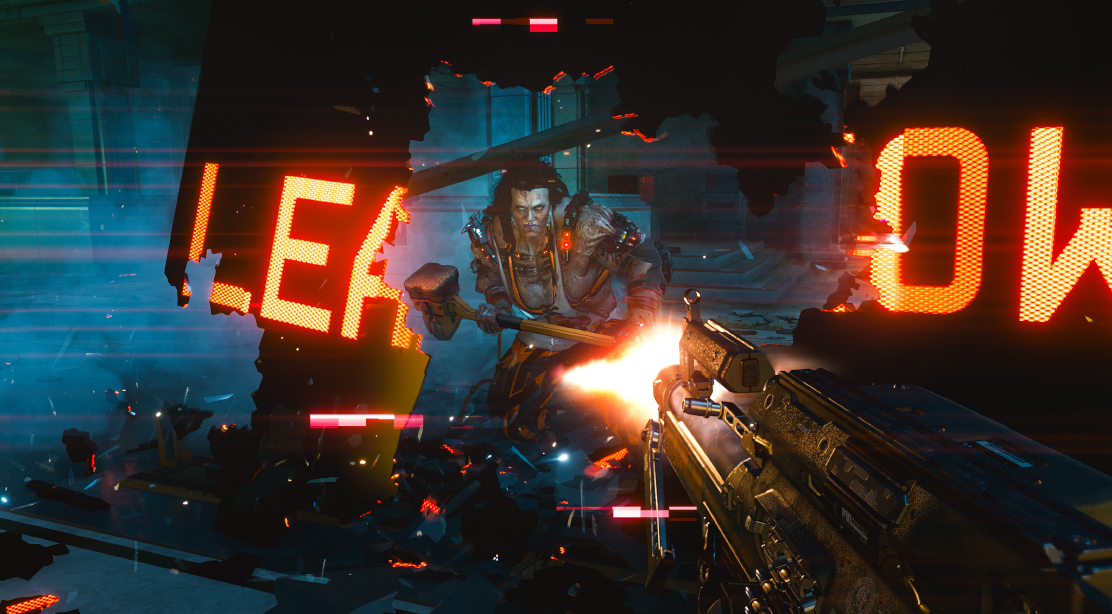 Game Motion Plus vähentää liikkeestä johtuvaa epätarkkuutta Kuvakaappaus taistelupelistä, jossa hirviö seisoo keskellä