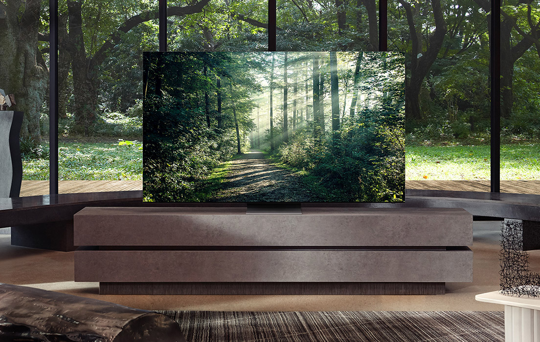 Neo QLED 8K -televisiolla on useita valonlähteitä, ja sen edistynyt skaalaustekniikka tarjoaa huippuluokan kuvanlaadun Neo Quantum Processor