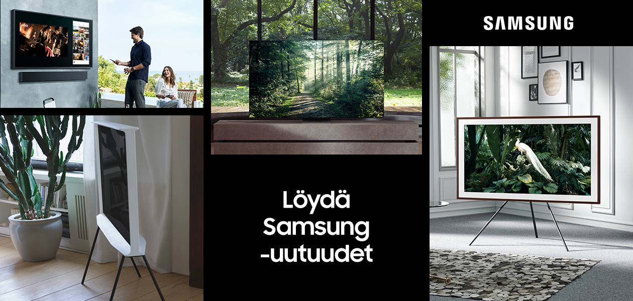 Samsung-televisiot jokaiseen makuun Erilaiset Samsung-televisiot vuodelle 2021