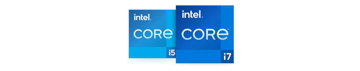 Suorituskyvystä vastaa Intel® 11. sukupolven i5- ja i7™-prosessorit Suorituskyvystä vastaa Intel® 11. sukupolven i5- ja i7™-prosessorit