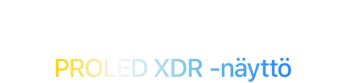 MacBook Pro PROLED XDR ‑näytöllä
