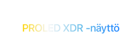 MacBook Pro PROLED XDR ‑näytöllä