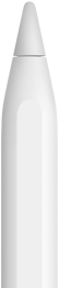 Apple Pencil, näkyvissä laitteen kärki