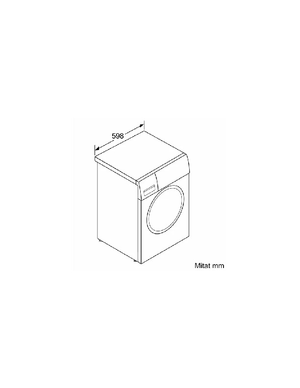 Bosch Serie 6 pyykinpesukone WAU28UE9SN