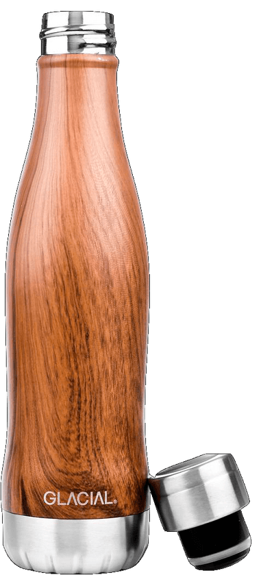 Glacial vesipullo GL1728500003 (tiikkipuu)